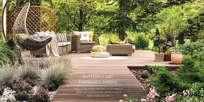 Butterfly and fragrance garden